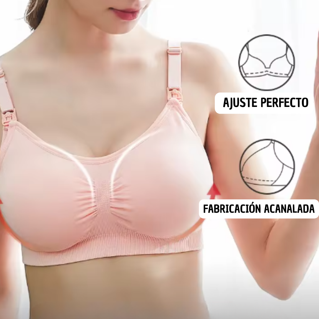 Brasier sujetador de maternidad sin costuras
