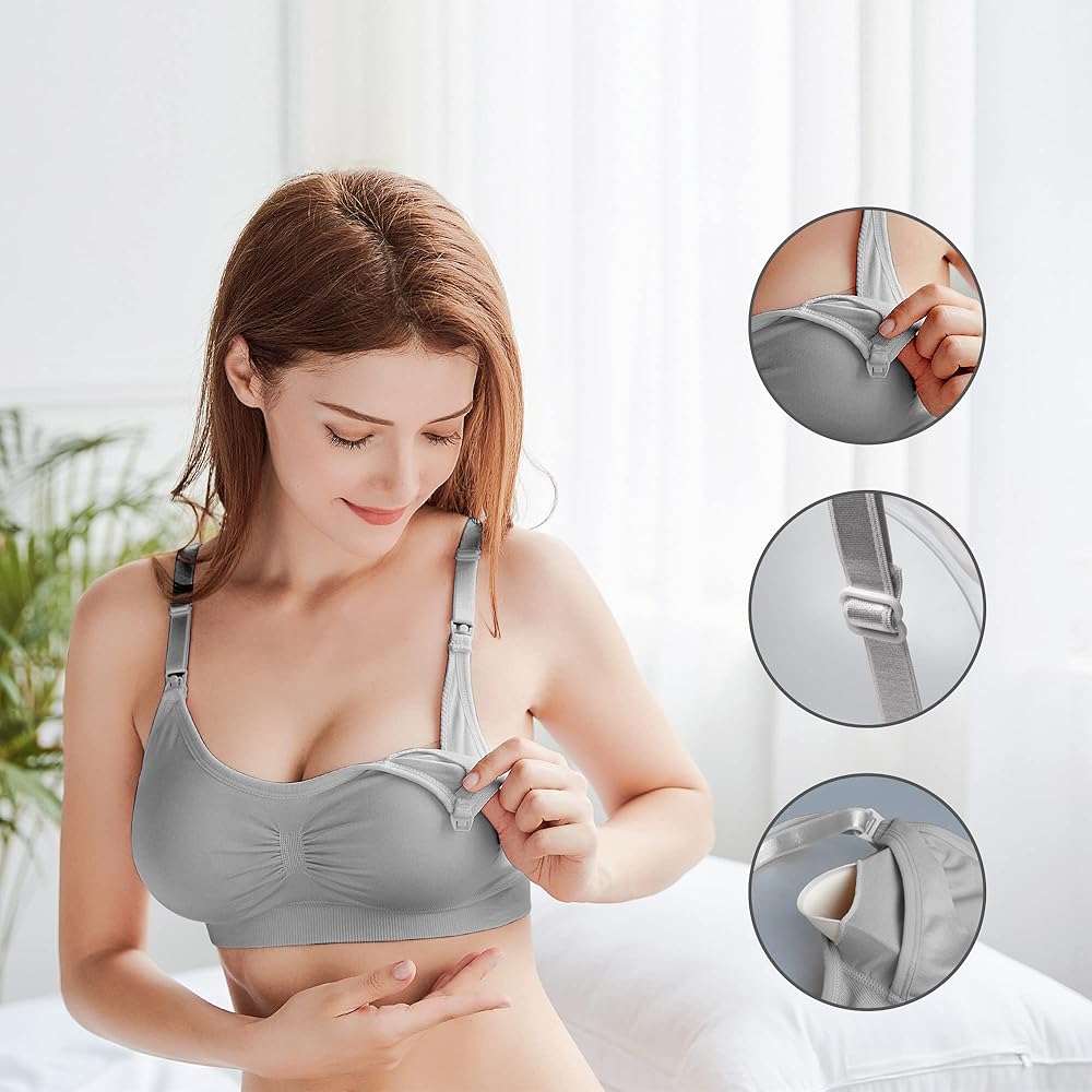Brasier sujetador de maternidad sin costuras