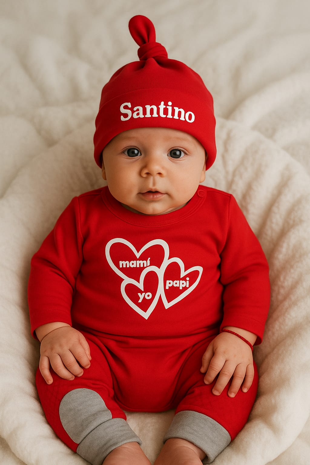 Salida de clínica PREMIUM Rojo Corazones