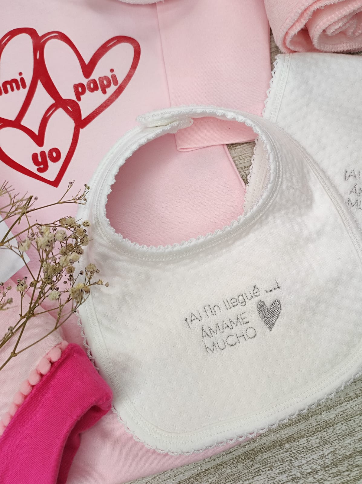 Salida de clínica PREMIUM Rosado Corazones