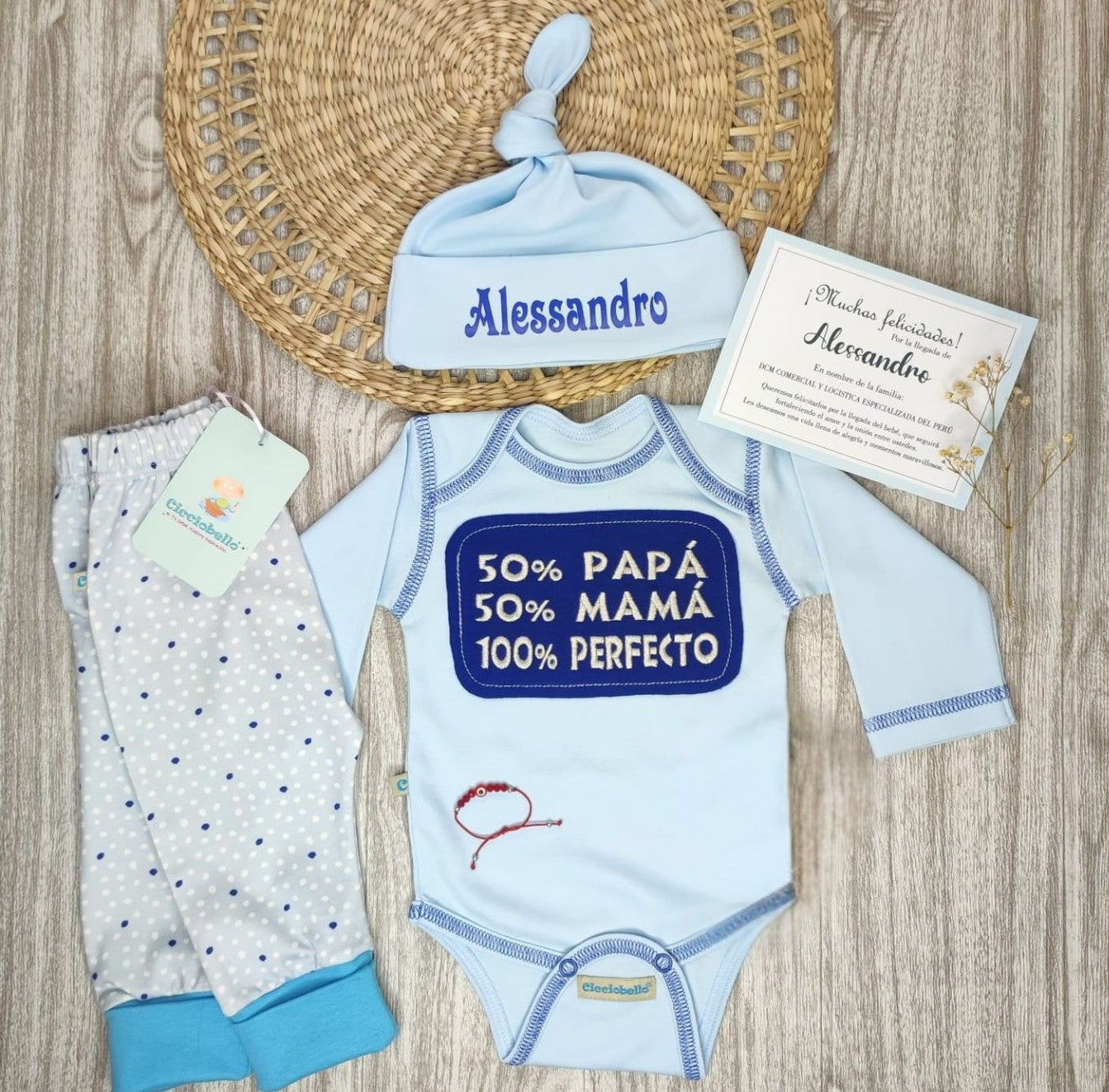 50% Papá, 50% Mamá, 100 % Perfecto