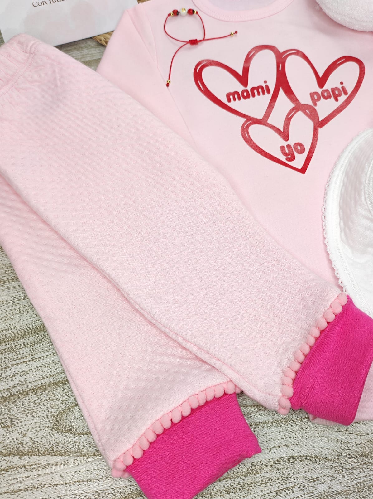 Salida de clínica PREMIUM Rosado Corazones