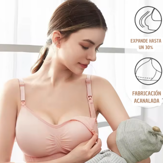 Brasier sujetador de maternidad sin costuras