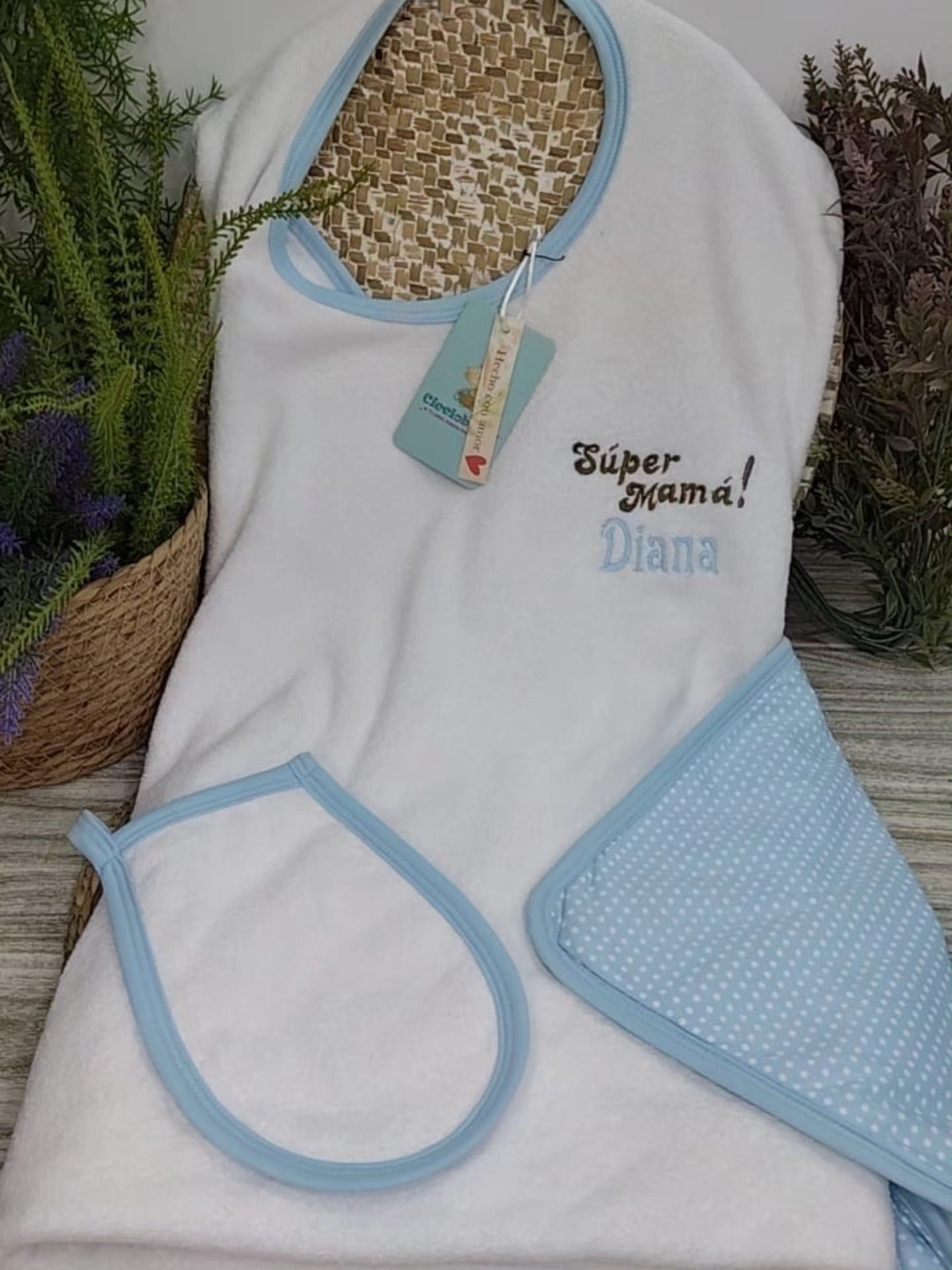 Toallas delantal para bebé