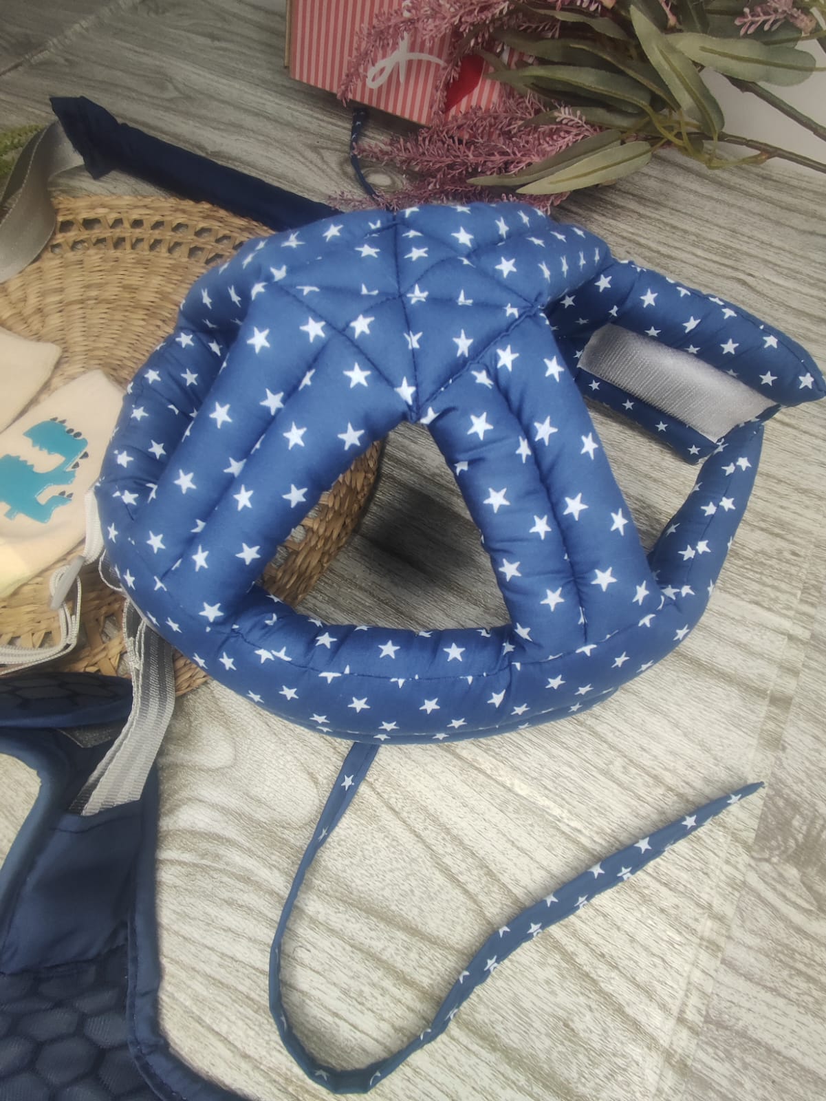 Casco antigolpes gateo y primeros pasos bebés