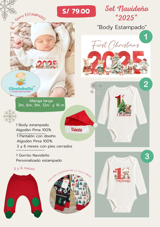 Mi primera Navidad bebés osos