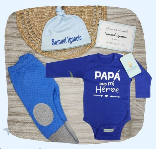 Papá eres mi héroe !!