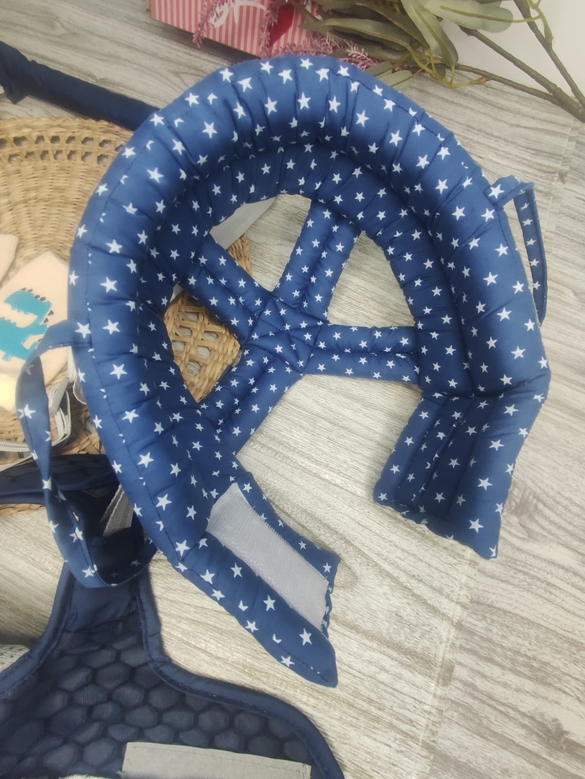Casco antigolpes gateo y primeros pasos bebés