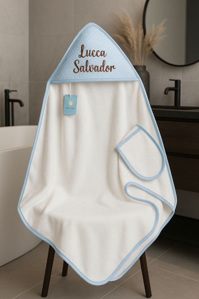 Toalla de felpa para bebé 100 % algodón niño