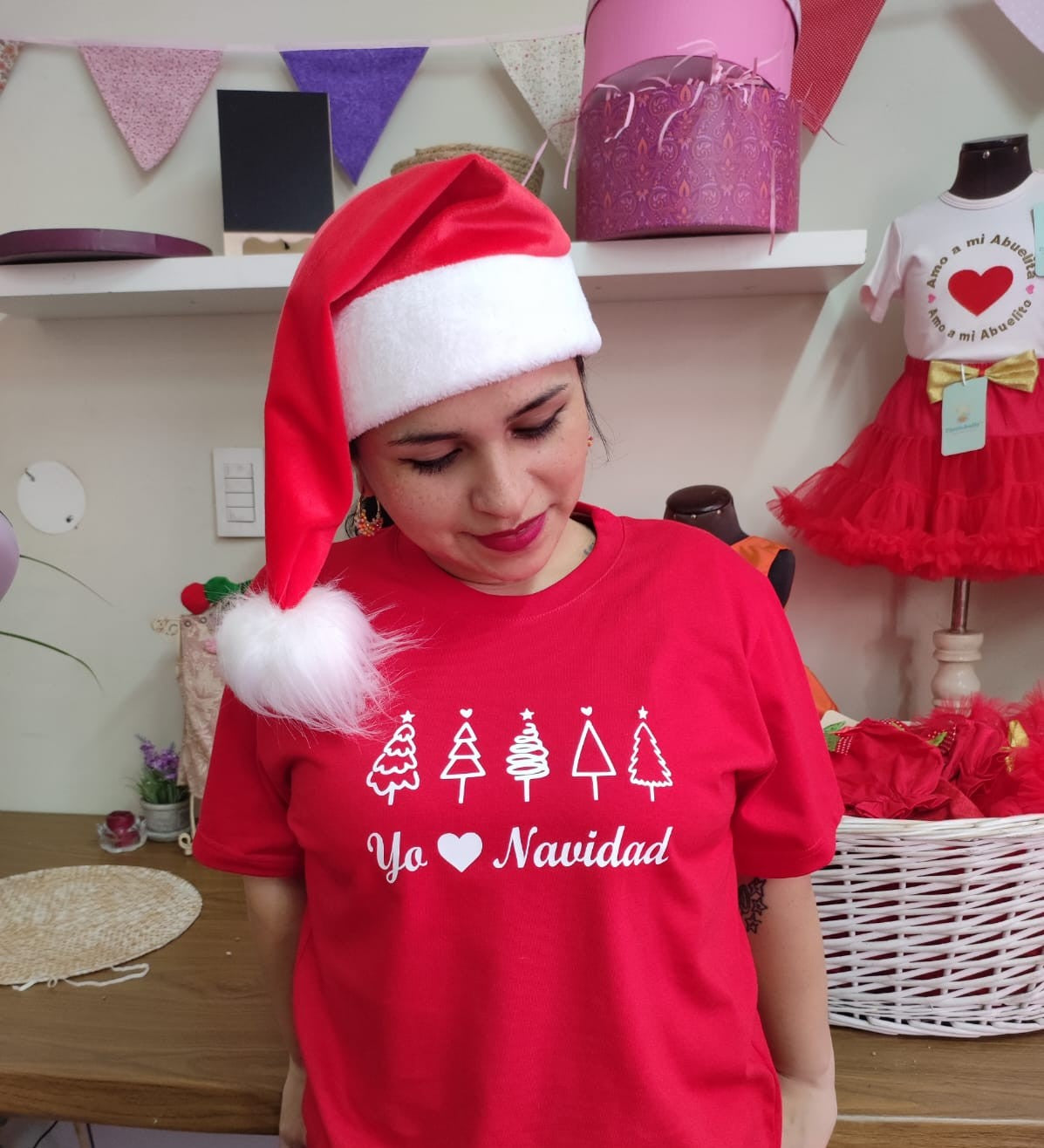 Gorros Navideños Personalizados